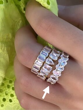 Shymi Cubic Zirconia Eternity Band